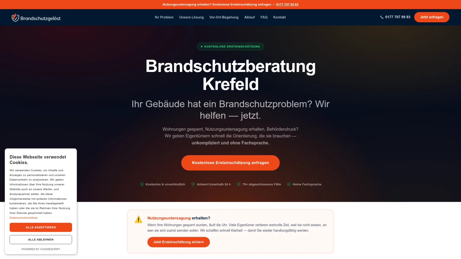 Brandschutz Gelöst