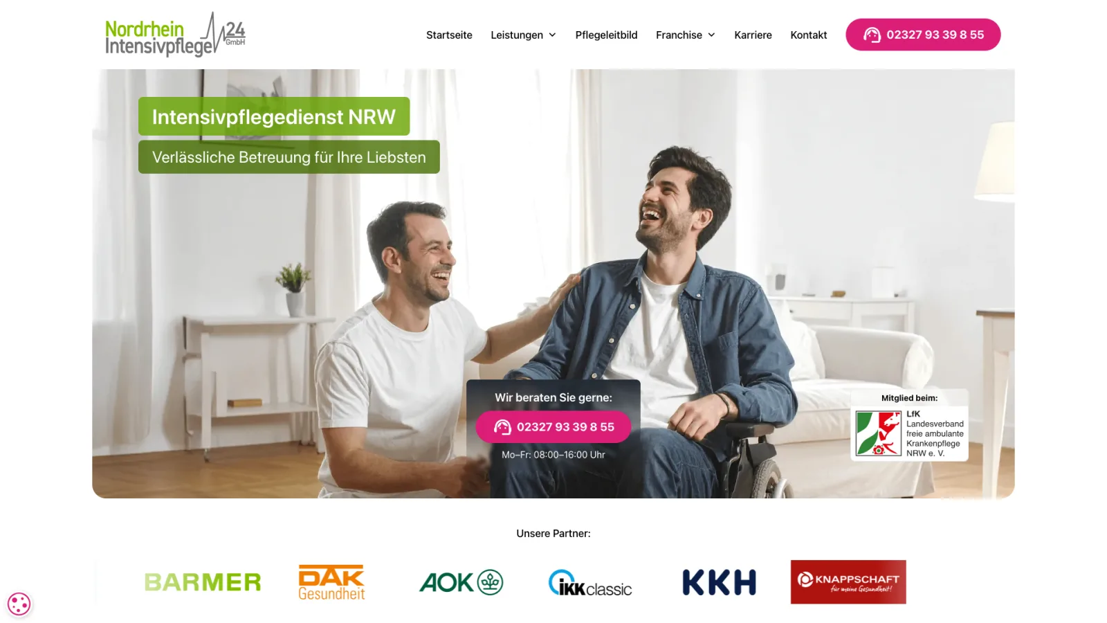Nordrhein Intensivpflege24