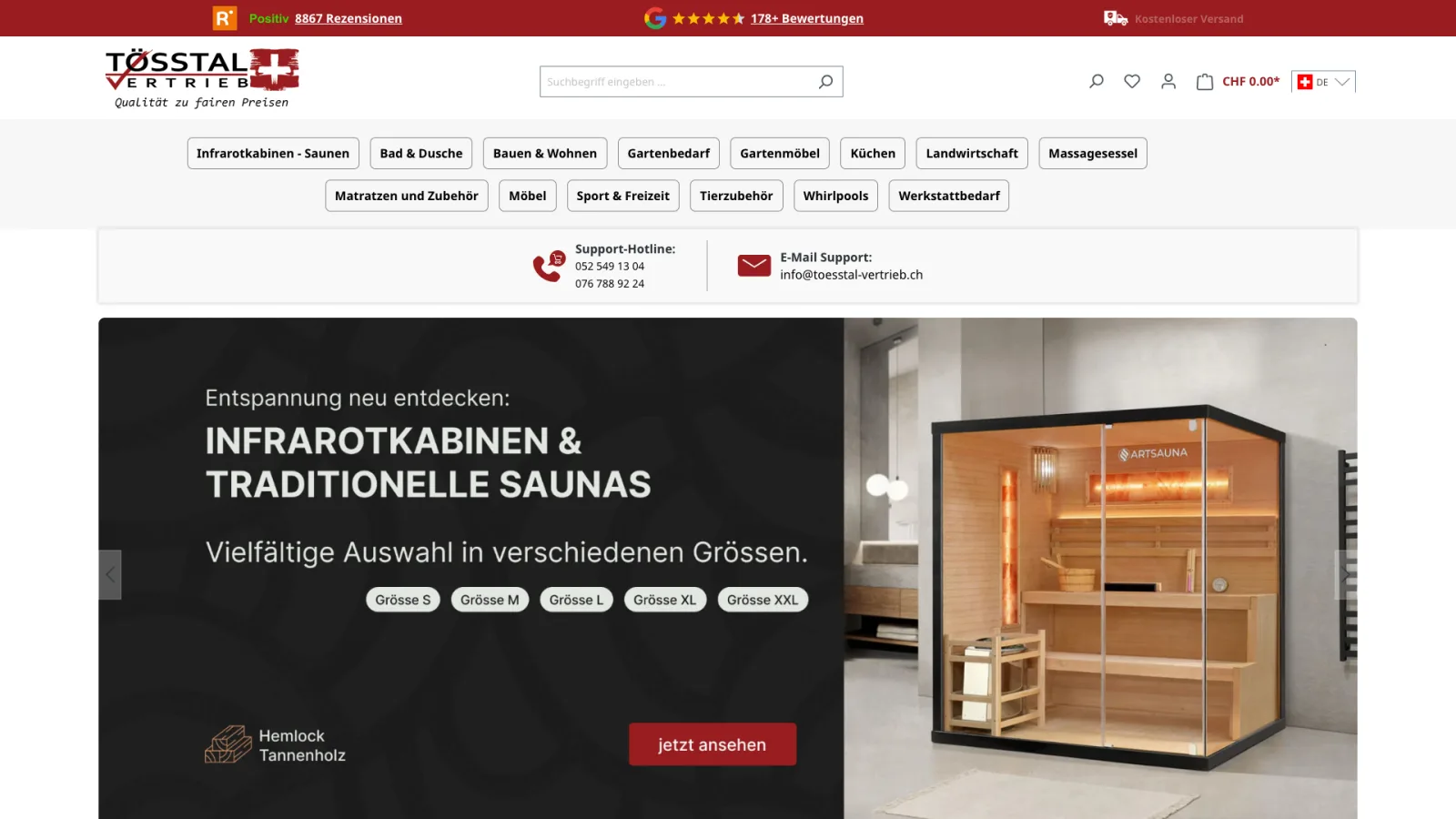 Tösstal Vertrieb